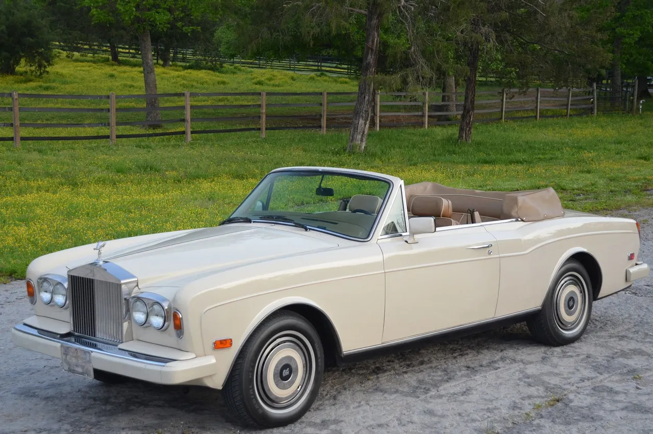 Antique Rolls Royce Corniche Convertible